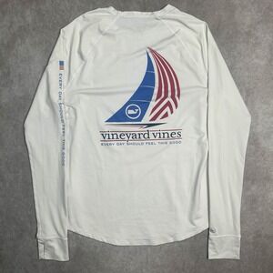 Vineyard Vines Performance Long Sleeve Sailing Fishing Women's MED